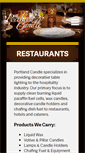 Mobile Screenshot of portlandcandle.com